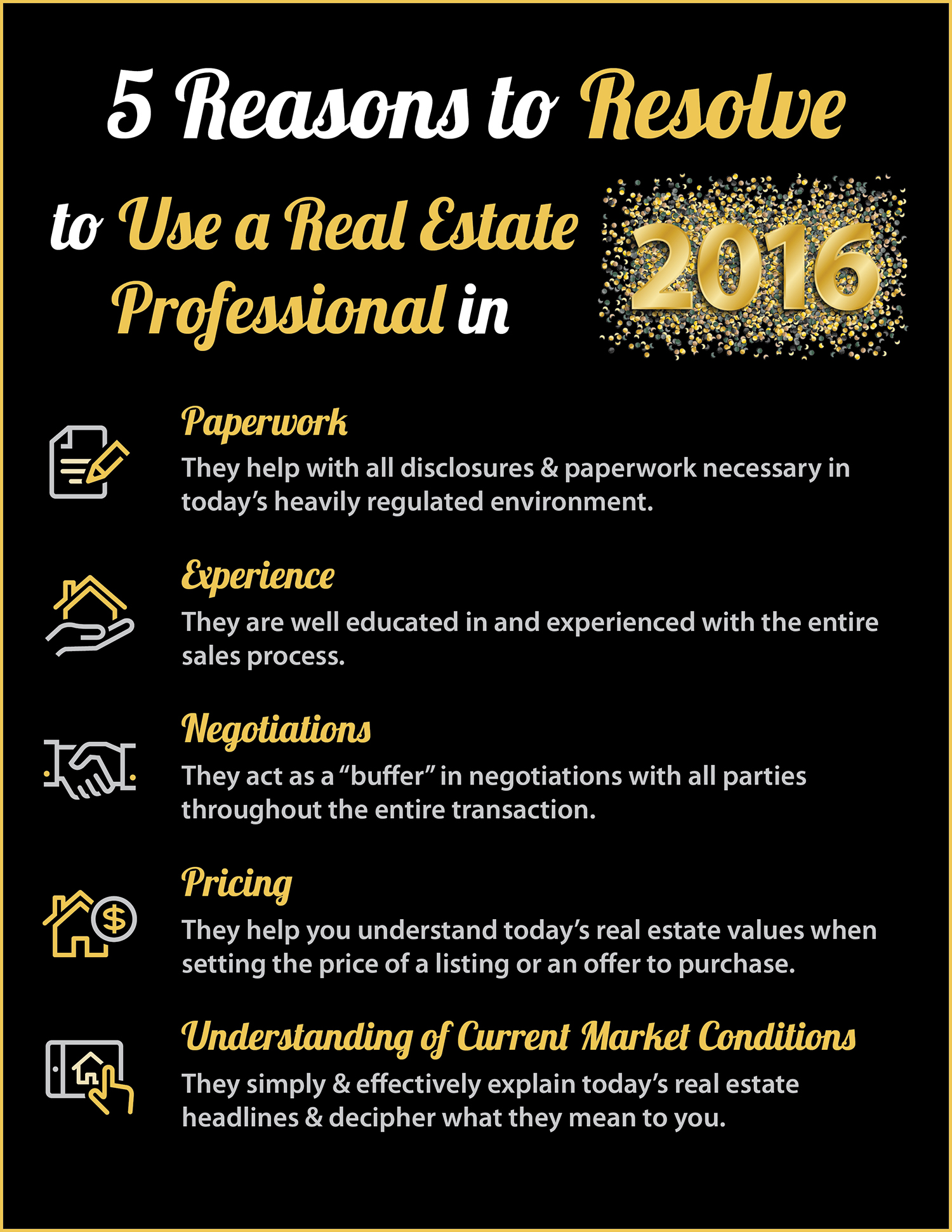 Resolve to Hire a Real Estate Professional in 2016 [INFOGRAPHIC] | Simplifying The Market