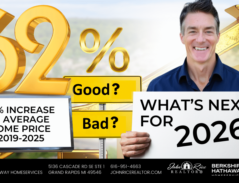 2019-2025 Average Home Price Has Increased By 62% in Greater Grand Rapids Michigan – What Is To Be Expected For 2026?