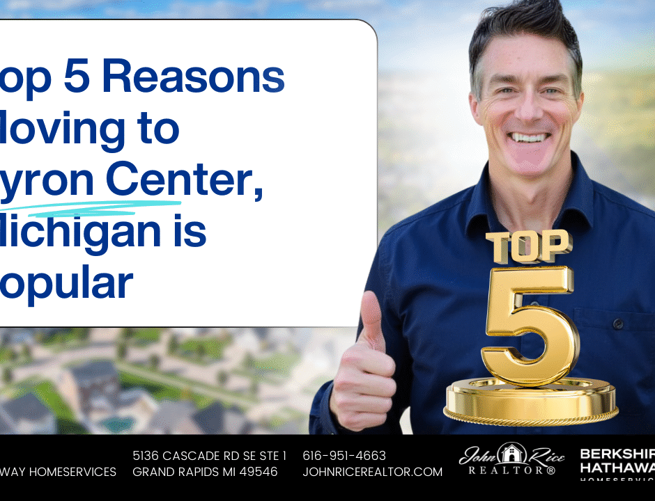 Top 5 Reasons Moving to Byron Center, Michigan is Popular
